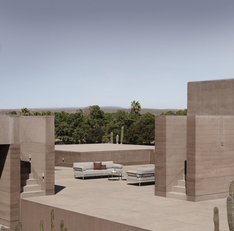 Vipp Todos Santos Guesthouse / PPAA - 外観写真、コンクリート