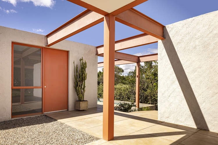 Grota´s House / Esquadra Arquitetos - 外観写真、ファサード、コンクリート