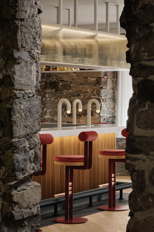 Piatti Restaurant / Ivy Studio - インテリア写真、ファサード、柱、アーチ