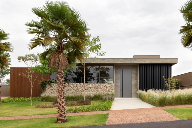 W House / Rafael Granero Arquitetura - 外観写真、ファサード、窓