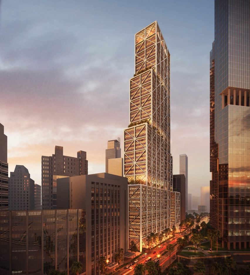 Foster + Partners によるキャンパスの外骨格
