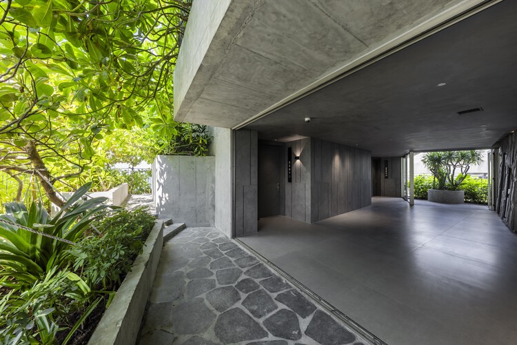 M Hotel / Ho Khue Architects - インテリア写真、コンクリート