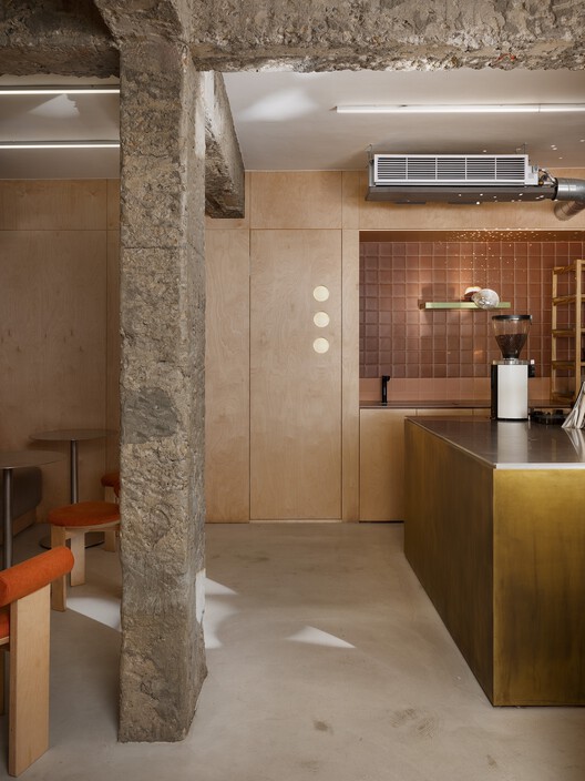 Peckish Bakery / guudpin design - インテリア写真、木材