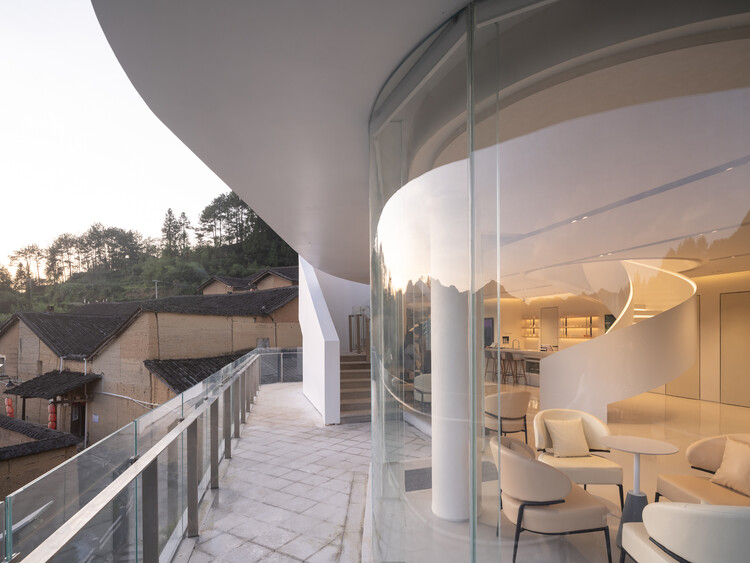 Catl Zero -Carbon Teahouse Xiadang / Hatch Architects-インテリア写真、バルコニー