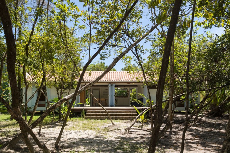 Palco House / Cecchi Millan-外観写真、窓、森