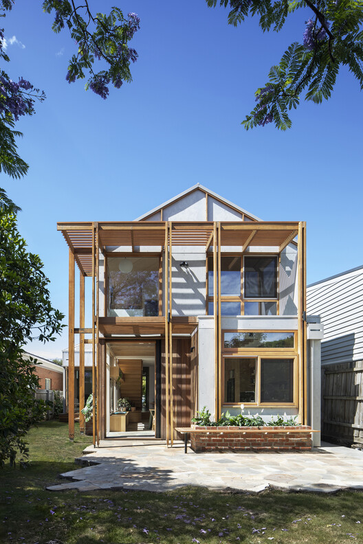 ライフサイクルハウス / Steffen Welsch Architects -Exterior Photography、Wood、Door