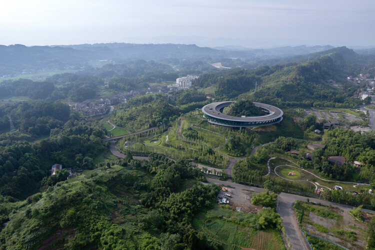 Daguan Integrated Service Center for Rural Tourism / CADG -Exterior Photography、Aerial View Photography