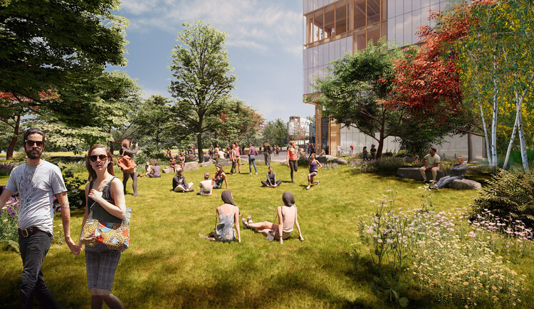 Diller Scofidio + Renfroは、米国のボストン大学のパルディースクールのための大量ティンバータワーを発表します-13の画像11