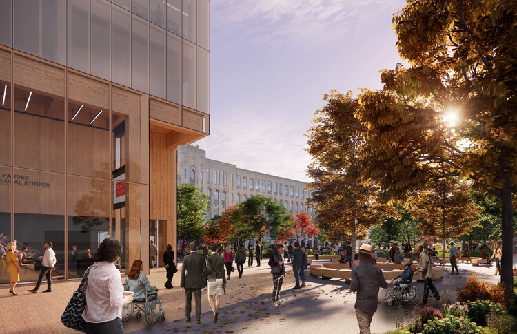 Diller Scofidio + Renfroは、米国のボストン大学のパルディースクールのための大量材の塔を発表します - 画像2/13