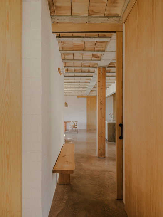 パッシブハウスlliçàdevall / arquitectura地元 - インテリア写真、木材