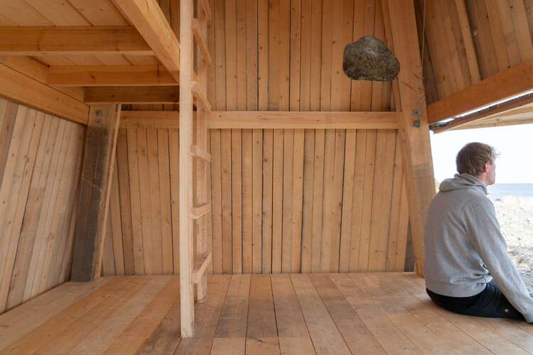 TrappuddenVindbåkWindShelter /Umeåschoolof Architecture-インテリア写真、木材