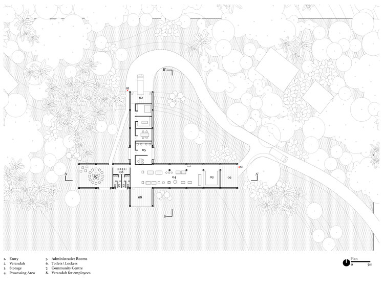 ジャックフルーツ加工ユニットとコミュニティセンター / atarchitecture- 29の画像25