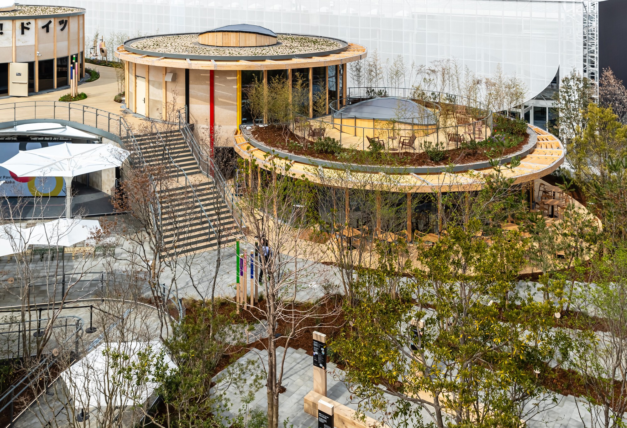 Lava Architectsのドイツのパビリオンは、持続可能性と循環性に焦点を当ててExpo 2025 Osakaでオープンします
