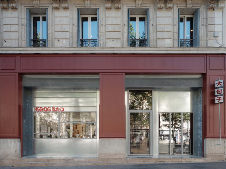 Gros Bao Marseille / Neri＆Hu Design and Research Office-インテリア写真、ドア、コンクリート