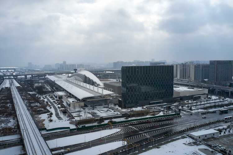 中国黄色の海の湿地博物館鉄道公園 / dushe建築デザイン - エクステリア写真、都市景観