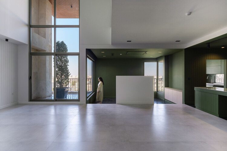 Mian Residential Project / PI Architects-インテリア写真、ガラス、ドア