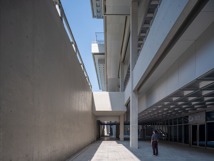 Shekou Cultural and Sports Park / Tanghua Architects-インテリア写真、コンクリート