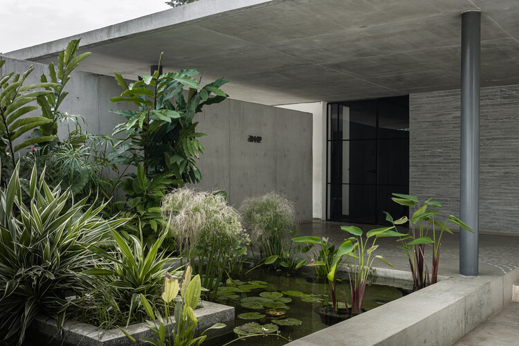 Ame Studio / BetWeenspaces-外装写真、コンクリート、中庭