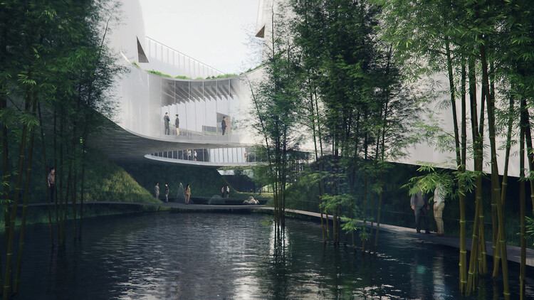 サウジアラビアの崖からサントリーニのブドウ園まで、Archdailyコミュニティから8つの未開発のホテル提案を発見します-Image46 of 53