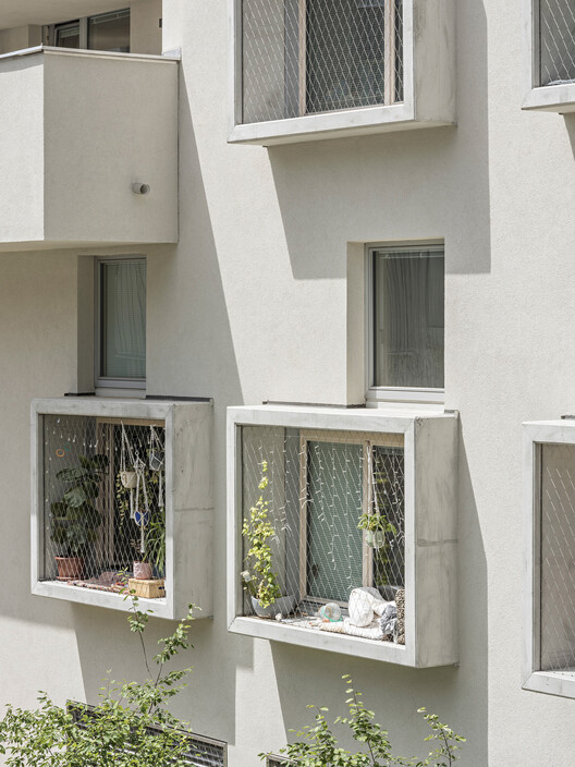 Quartiershaus Am Stadtbalkon / Feld72-インテリア写真、バルコニー