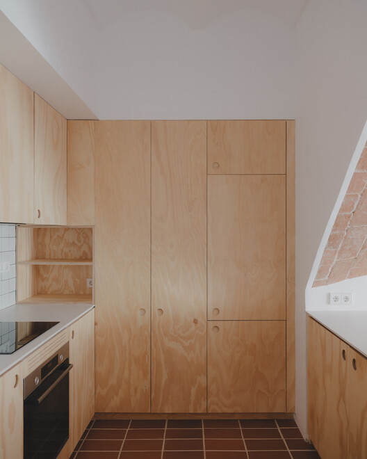 Joan Maragall House / Ca -N Estudi-インテリア写真、キッチン、木材