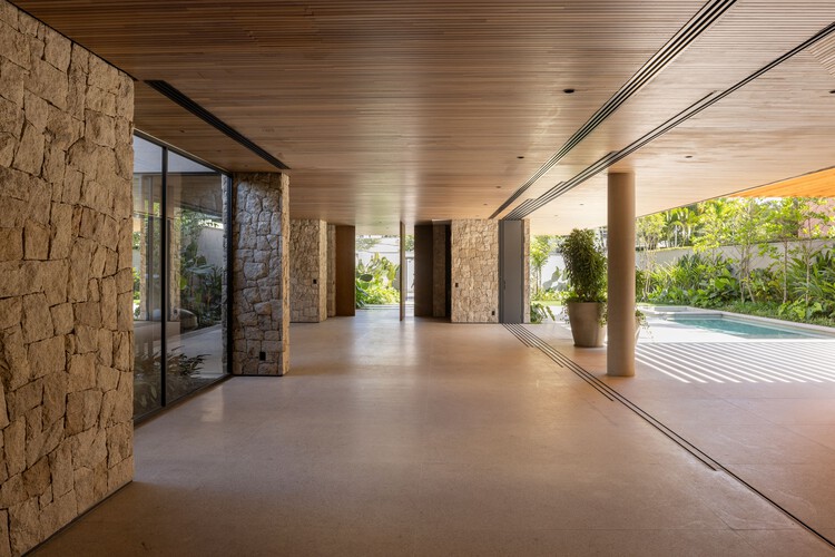 Europa House / Two Arquitetura-インテリア写真、木材、コンクリート