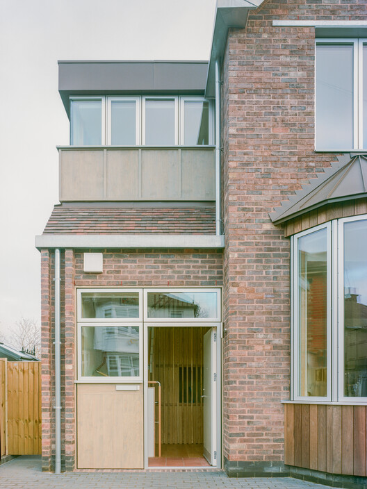Woodbury House / Architectureの実験枝 - 外部写真、木材、ファサード、レンガ、ドア、コンクリート