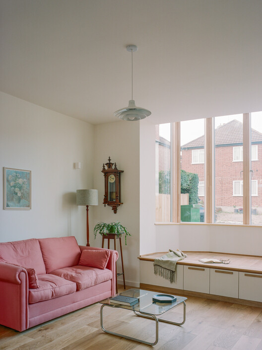 Woodbury House / Architectureの実験枝 - インテリア写真、リビングルーム、木材、ソファ