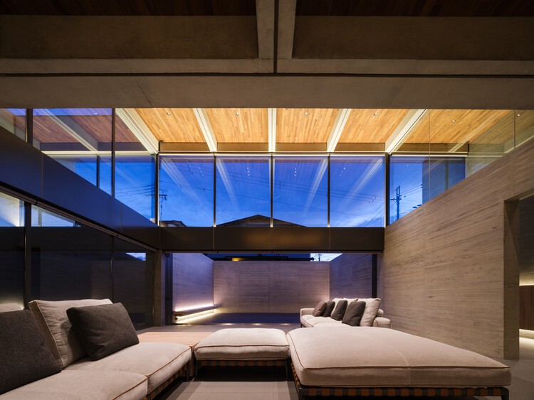 Element House / Apollo Architects＆Associates-インテリア写真、リビングルーム、木材、デッキ