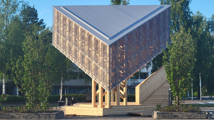 「Kide」アウトドアステージ / Aalto University Wood Program -Image4 of 27