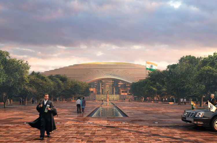 現在の建築：インドの新しい行政資本からシンガポールの拡大空港まで、Foster + Partners、SOM、Heatherwick Studioなどのプロジェクトを発見します。