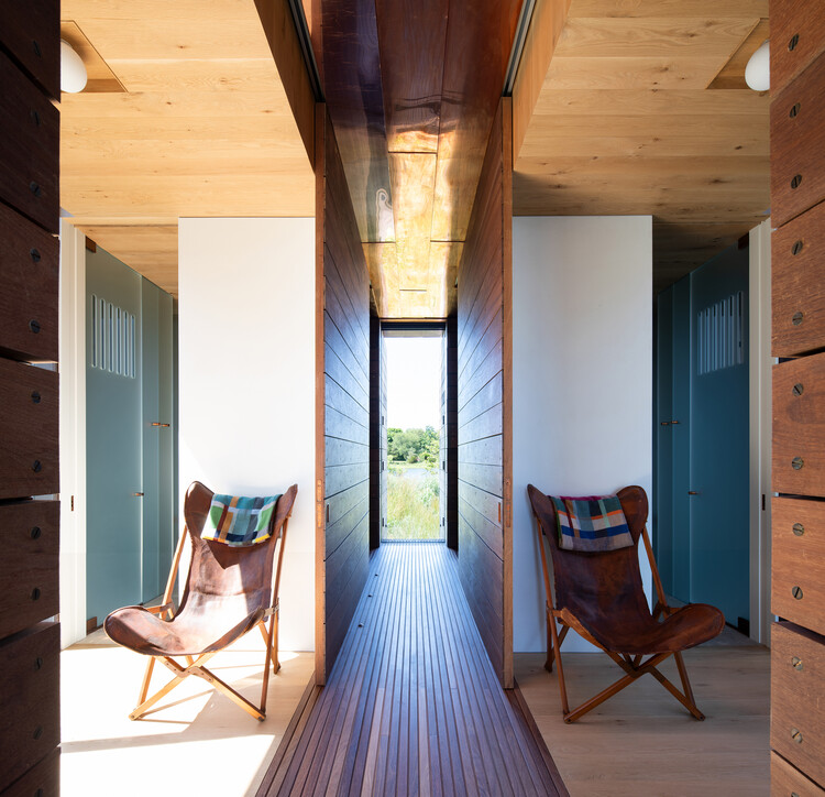 Morris Cove / Bates Masi + Architects-インテリア写真、木材