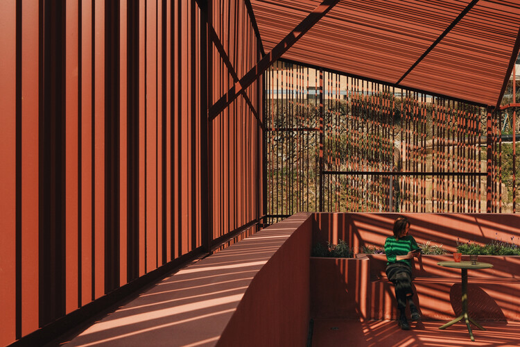 Songzhuang Z Museum / Team Bldg-インテリア写真、木材