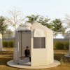 ナイジェリアの建築家ブロッサムエロモセルデザインは、伝統的なアフリカの小屋に触発された難民シェルターをデザインします