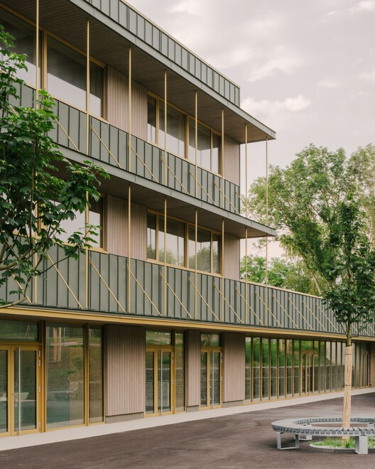 MaryseBastié中学校の再建 /テクトニクス建築家 - エクステリア写真