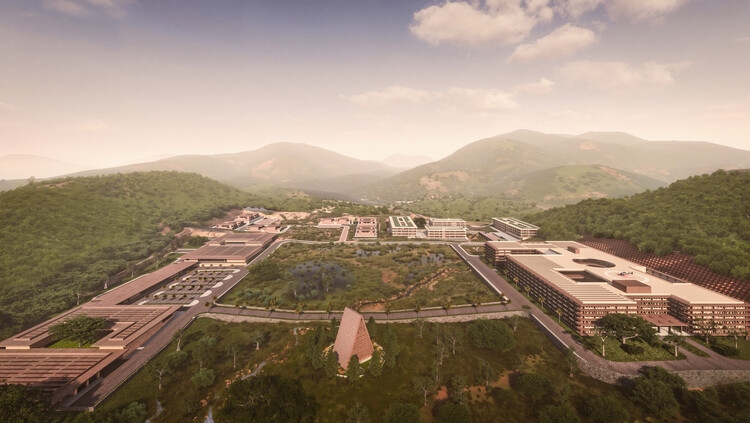 Adjaye Associates Designs International Children's Cancer Research Center of Ghana -Image 5 of 12