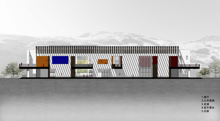 Lhozhag County Middle School / Shenzhen Huahui Designの多機能アートセンター -  Image 36 of 37