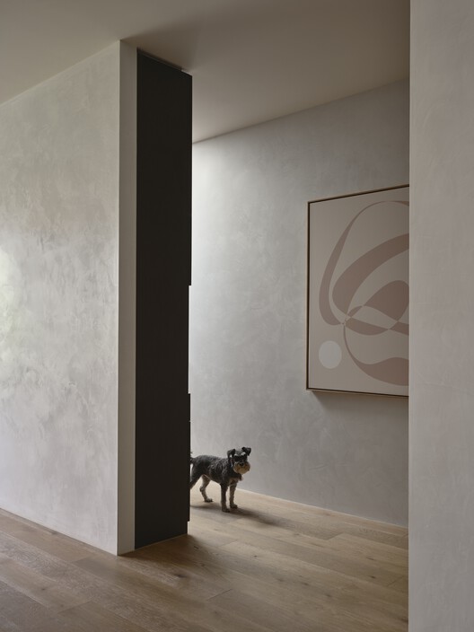 Linea House / Wolveridge Architects-インテリア写真、木材、コンクリート