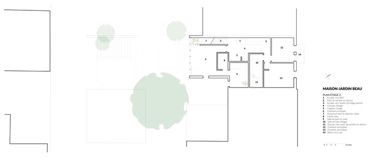 Maison -Jardin Beau / Alexandre Bernier Architecte -Image 16 of 20