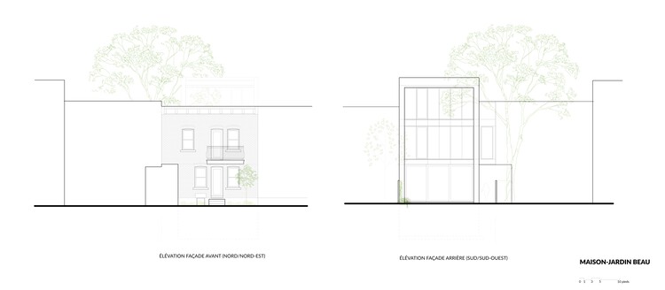 Maison -Jardin Beau / Alexandre Bernier Architecte -Image 19 of 20