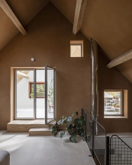 オムループファームハウス /ヘ！ Architectuur -Interior Photography、Wood、Beam