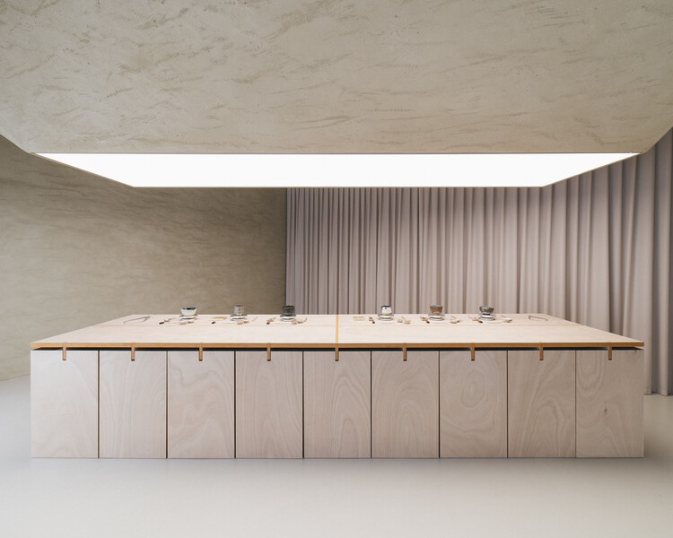 モスカビアンカセラミックワークショップ / AACM -Atelier Architettura Chinello Morandi-インテリア写真、キッチン