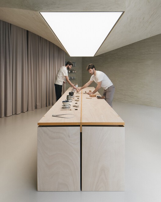 モスカビアンカセラミックワークショップ / AACM -Atelier Architettura Chinello Morandi -Interior Photography、Kitchen、Wood