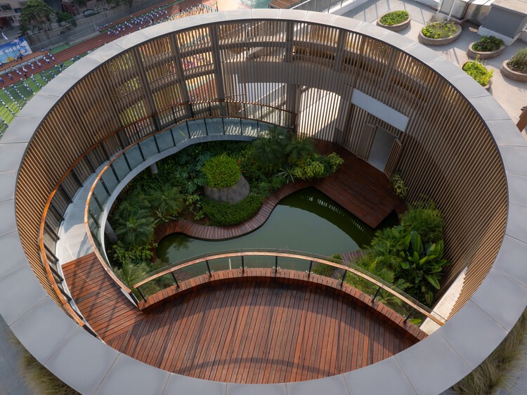 深Shenzhen Longgang District Longling School / Yijing Architectural Designの改修 - インテリア写真