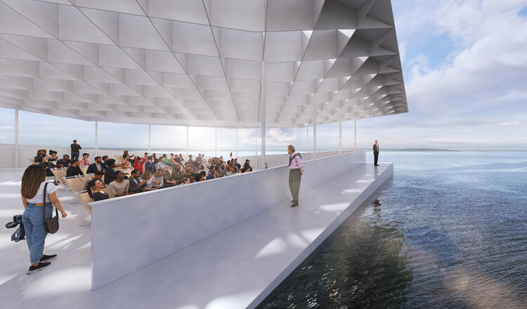 Cra -Carlo Ratti AssociatiとHöweler + Yoon Design Floating PlazaがBenice BiennaleからBrazilのCOP30に運ばれる - 画像3 of 11