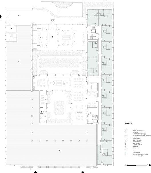 Brest Post Office Transformation / Chatillon Architectes -Image 13 of 15