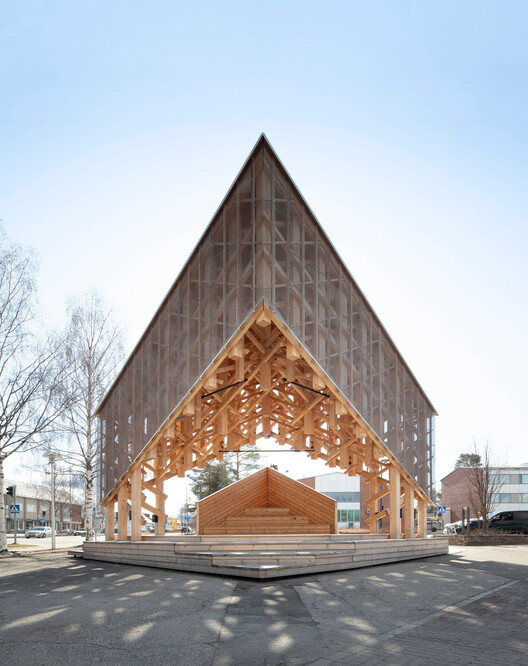 「Kide」アウトドアステージ / Aalto University Woodプログラム - エクステリア写真、ウッド