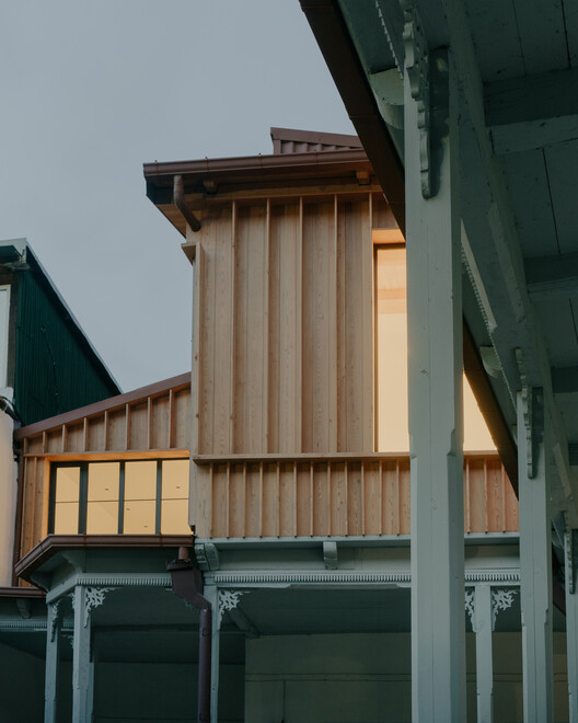 Birdsnest House / Timm-外観写真、木材、バルコニー