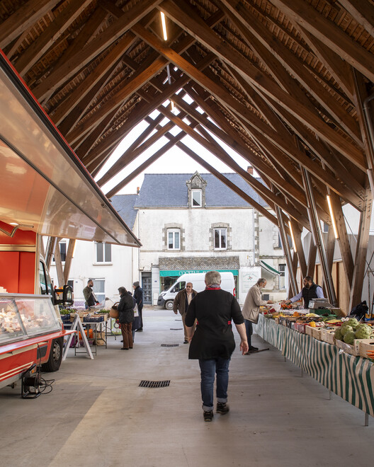 Missillac Market Hall / Laus Architectes-インテリア写真