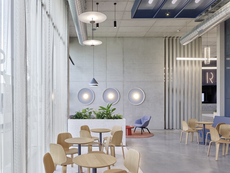 SAP Labs Munich Campus / Scope Architekten-インテリア写真、ダイニングルーム、椅子